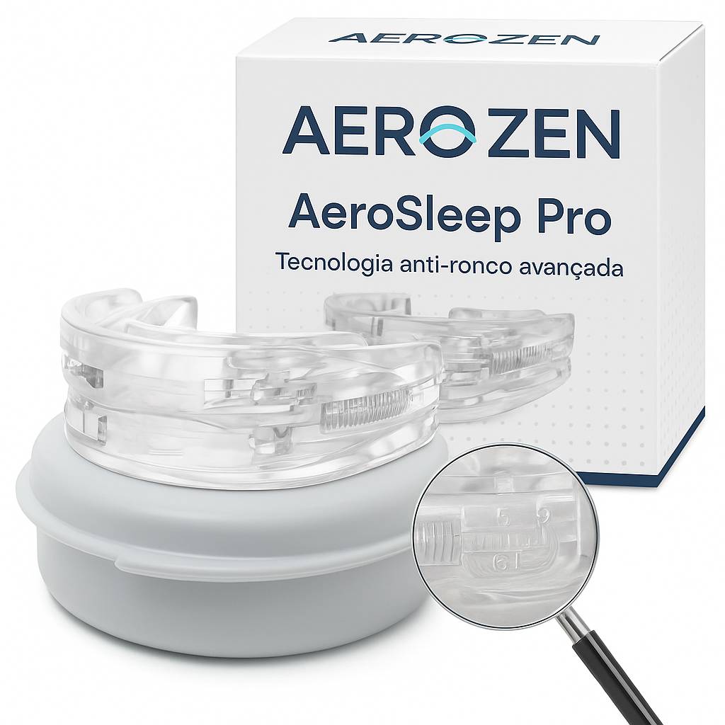 AeroSleep PRO - Aparelho Anti Ronco Bucal